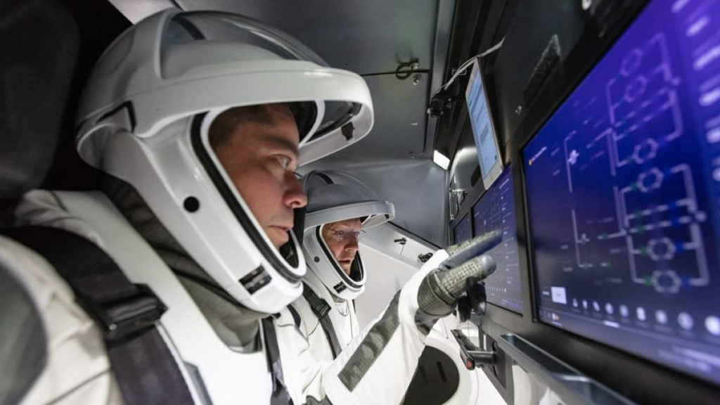Que sistema operativo levou a Crew Dragon da SpaceX ao Espaço?