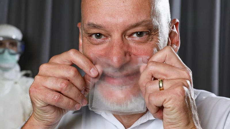 HelloMask: Startup suíça cria máscaras transparentes e respiráveis