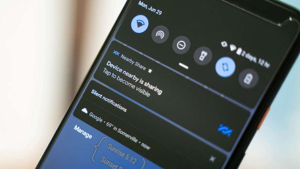 Nearby Share: A partilha de ficheiros da Google já está em testes no Android
