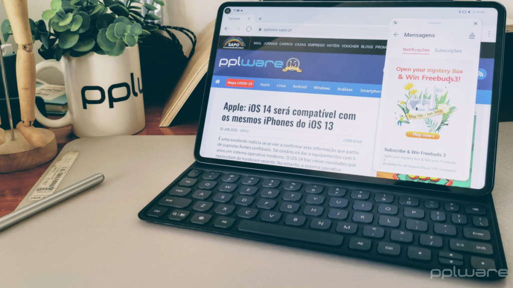Huawei lançou em Portugal o MatePad Pro para competir com os melhores tablets