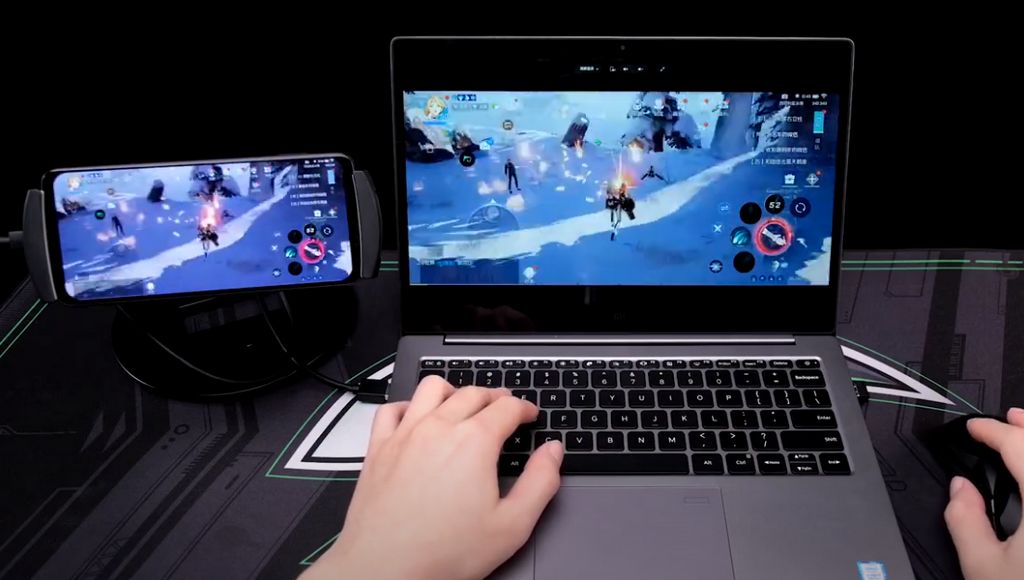 Jogos do Black Shark 3S com JOYUI 12 poderão ser espelhados no PC