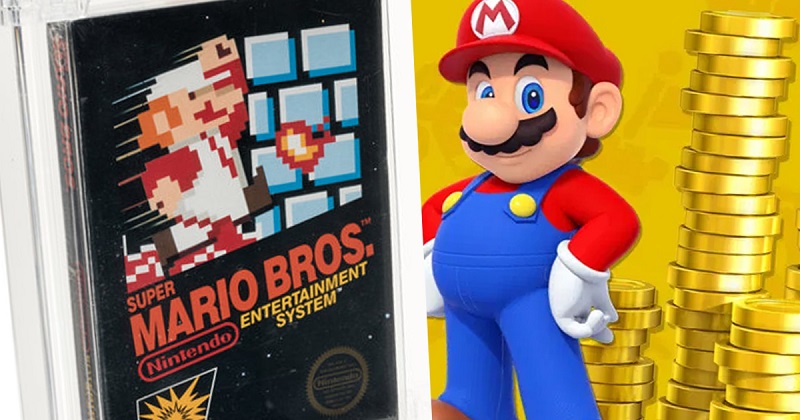 Super Mario Bros. original selado é o jogo mais caro de sempre vendido por 114 mil dólares