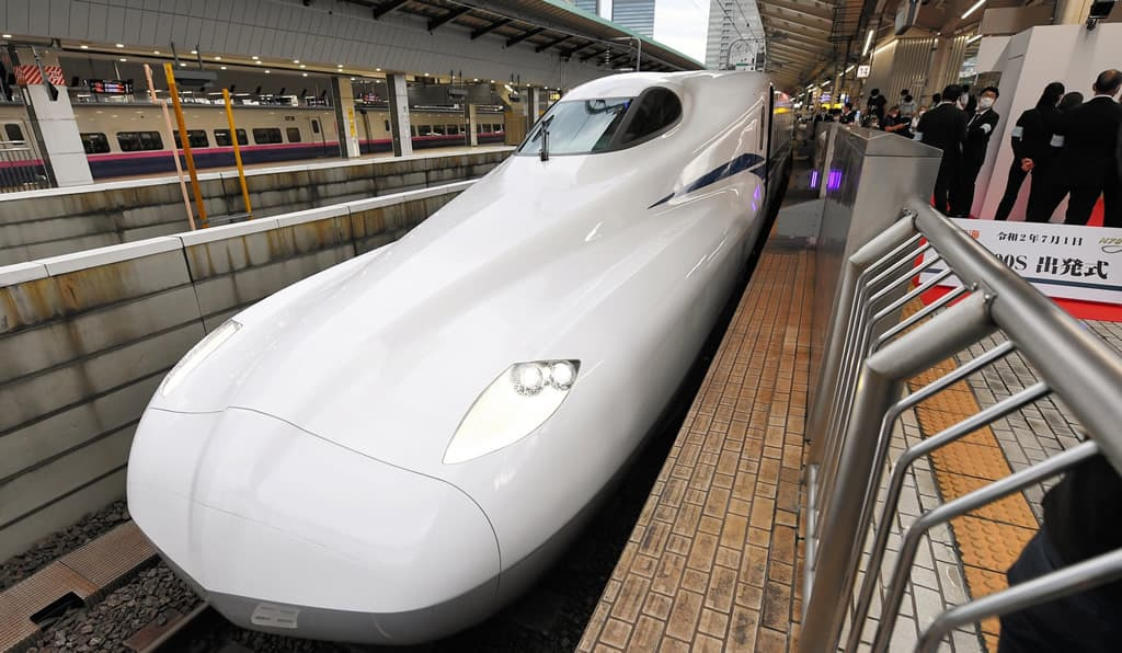 Japão lançou um novo “comboio-bala” capaz de suportar um terramoto