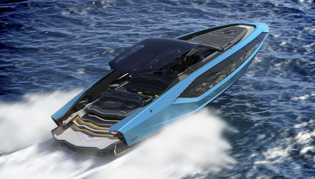 Lamborghini lança um iate de luxo inspirado no seu supercarro Sian