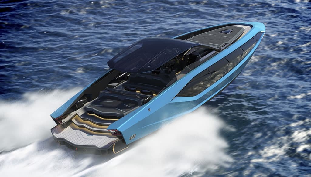 Lamborghini lança um iate de luxo inspirado no seu supercarro Sian