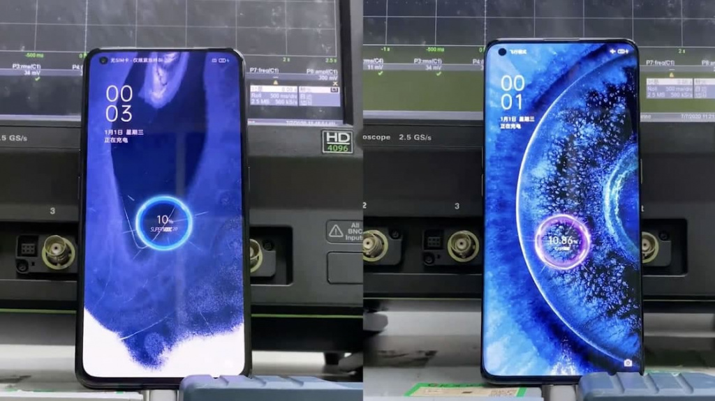OPPO anuncia tecnologia de 125W que carrega telefones em 20 minutos