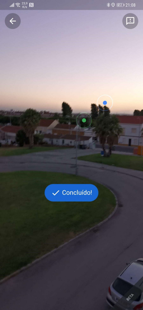 Google Maps Live Maps posição precisão