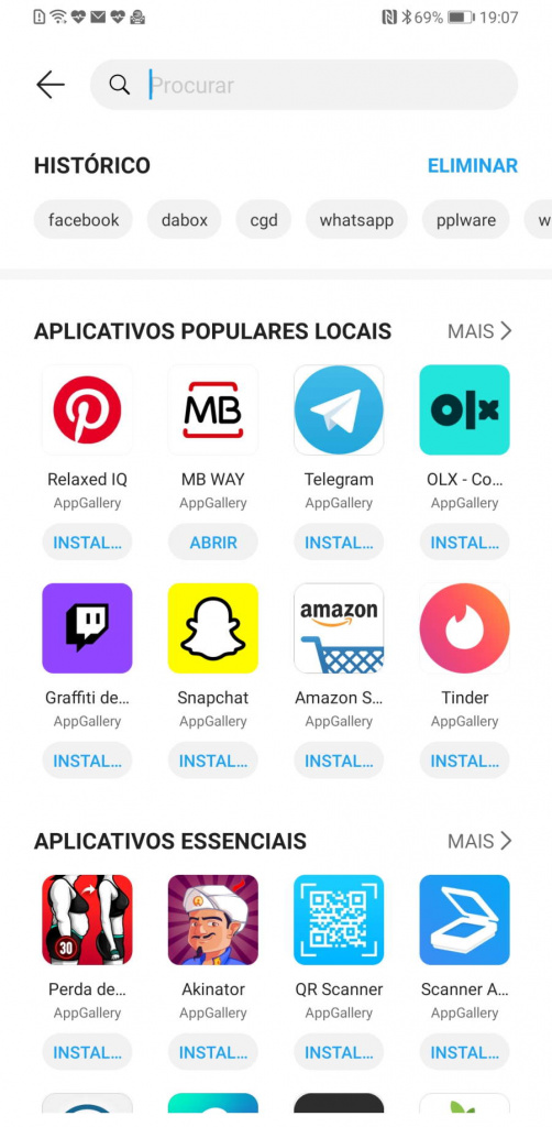 Petal Search Huawei apps AppGallery smartphones