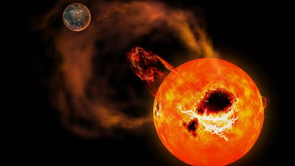 Novo telescópio observa super-erupções numa estrela de Leão