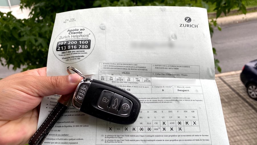 Adeus carta verde do seguro automóvel! Agora é branca…