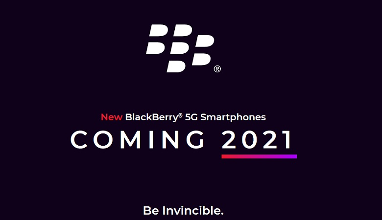 BlackBerry vai voltar ao mercado em 2021 com smartphones 5G