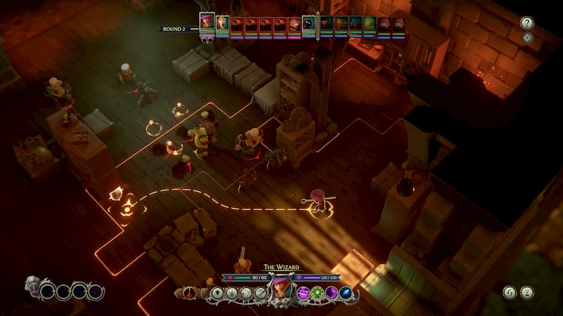 Quem se aventura em The Dungeon of Naheulbeuk: The Amulet of Chaos
