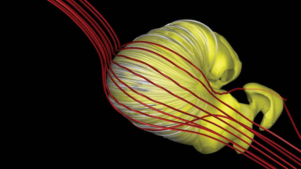 NASA descobre que o sistema solar está envolto numa bolha magnética com forma de ‘croissant’