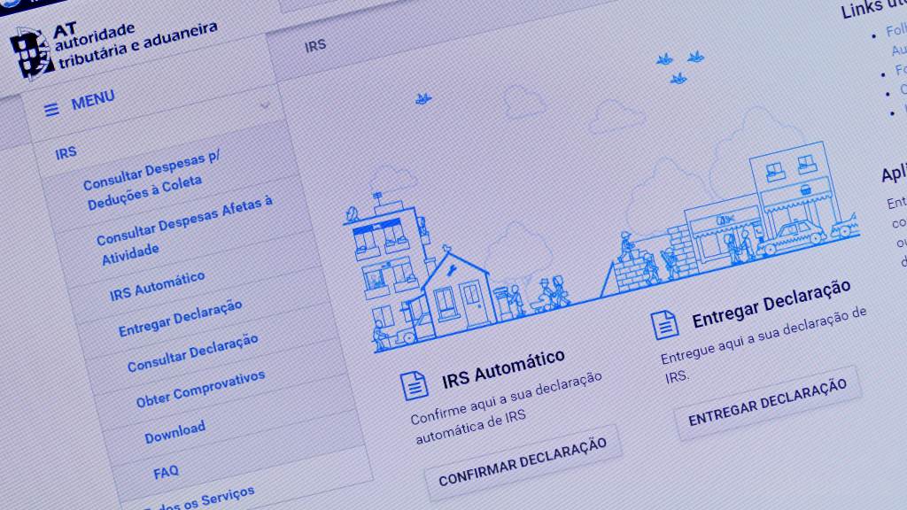 Já pode submeter a sua declaração de IRS no Portal das Finanças