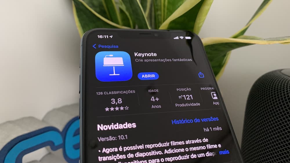 Use o Keynote Live no iPhone e iPad para partilhar apresentações via web