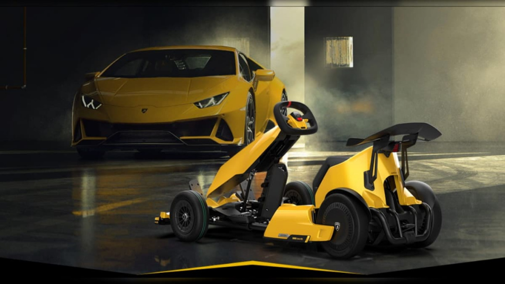 Lamborghini revela novo kart elétrico produzido com a Xiaomi