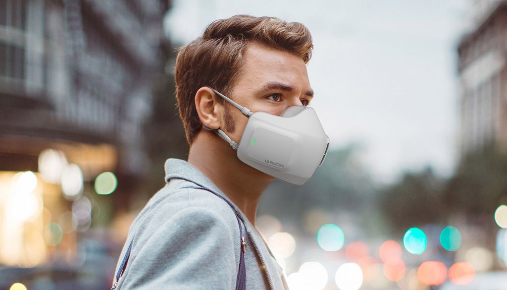 PuriCare Wearable Air Purifier – LG anuncia máscara purificadora de ar a bateria