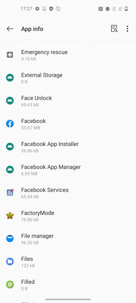 OnePlus Facebook smartphones bloatware apps
