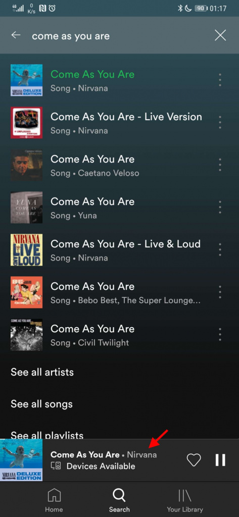 Spotify letras músicas serviço utilizador