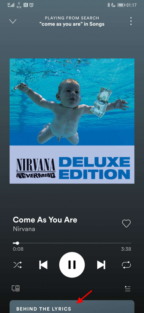 Spotify letras músicas serviço utilizador