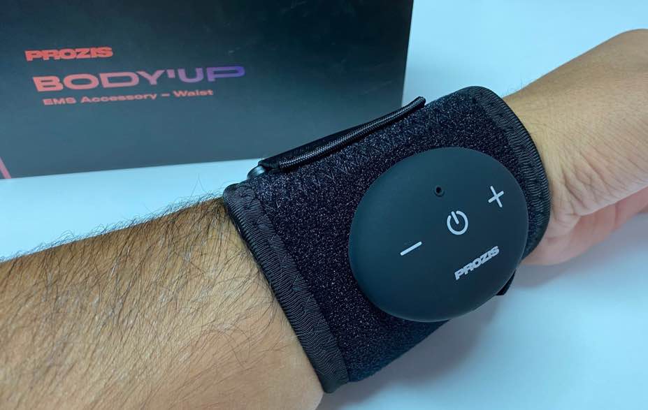Body’s Up: Electroestimulador muscular para aplicar nos diversos locais do corpo