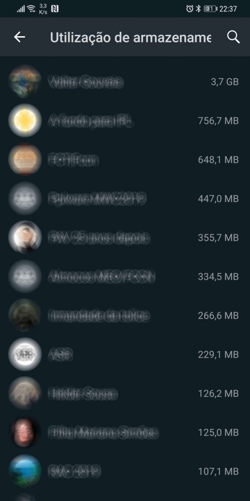 WhatsApp renovar armazenamento funcionalidades interface