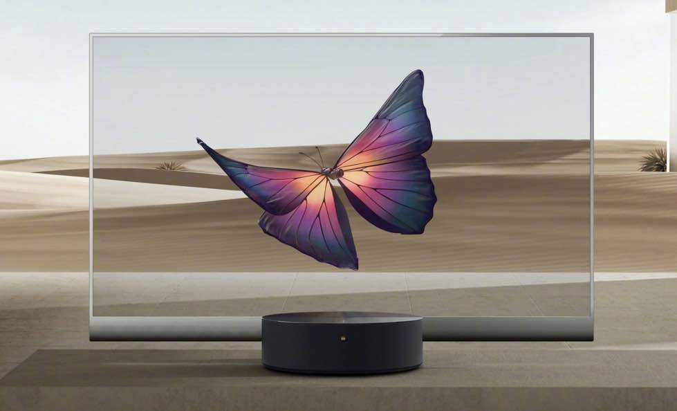 Incrível: Xiaomi lança TV OLED de 55″ com ecrã transparente