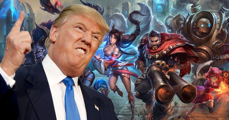 Trump investiga os acordos de segurança da Epic, Blizzard e Riot com a Tencent