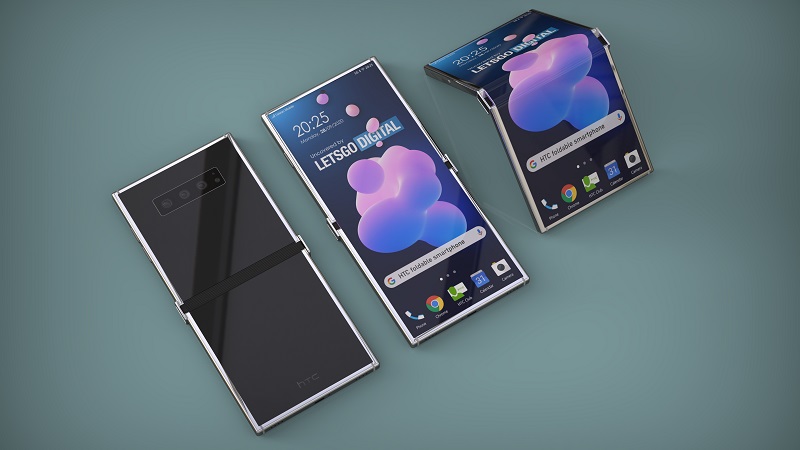 HTC volta ao ataque e regista patente de smartphone dobrável
