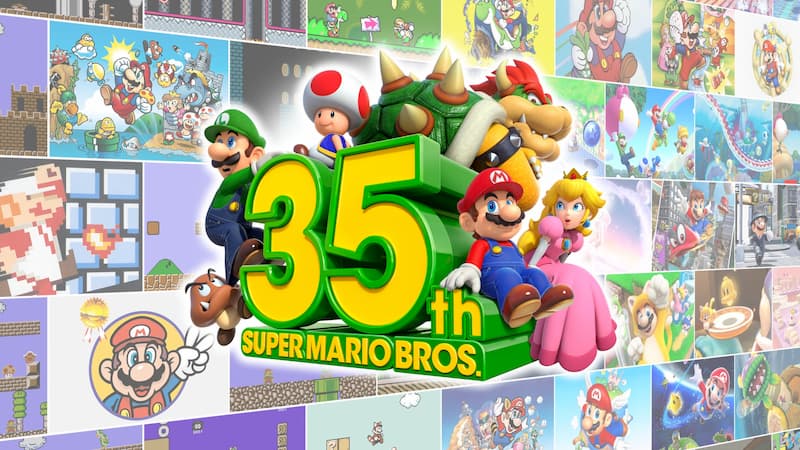 35.º aniversário de Super Mario Bros celebrado com pompa e circunstância