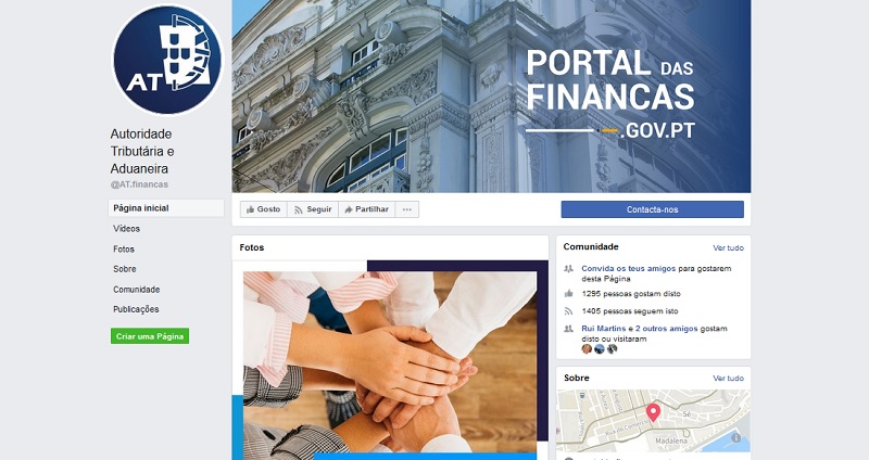 Fisco tem página oficial no Facebook a partir de hoje