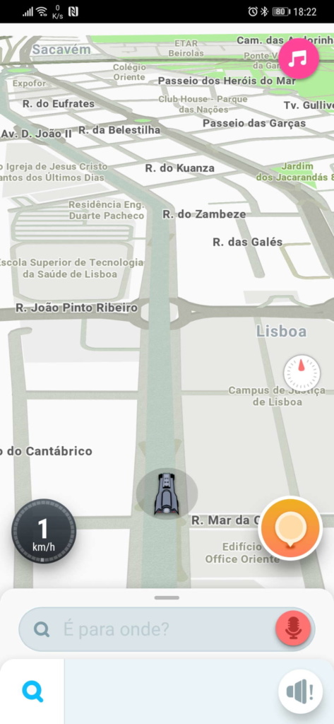 Waze Batman Joker DC Comics carro