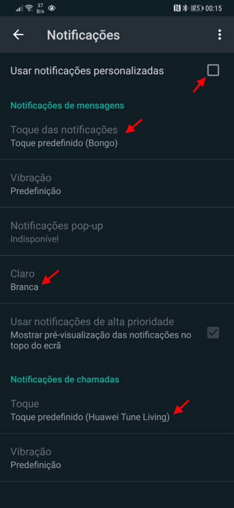 WhatsApp mensagens escreve smartphone toque
