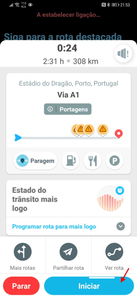 waze smartphones rotas viagens utilizadores