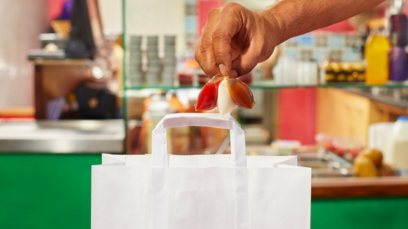 Startup desenvolve pacotes de molho biodegradáveis e comestíveis