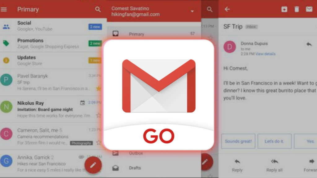 Afinal o Gmail Go já não está disponível para todos os smartphones Android