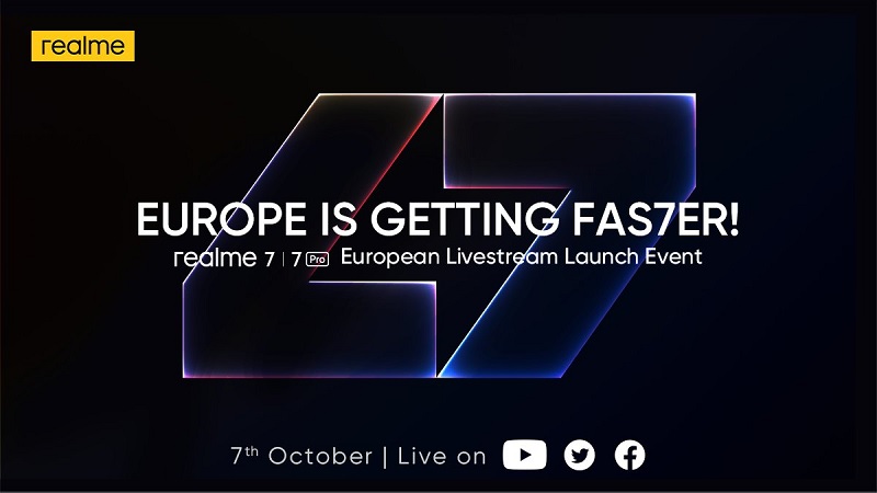 Realme 7 vai chegar à Europa a 7 de outubro a partir de 200 euros
