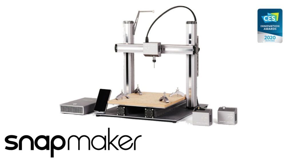 Snapmaker 2.0: impressoras 3D, Laser e CNC modular são o futuro profissional ou doméstico