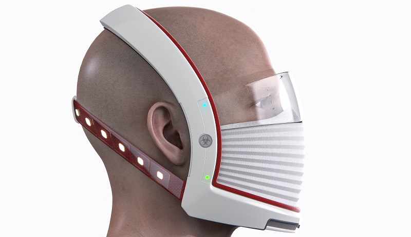Elon Mask é a máscara futurista que remove 99,97% das partículas