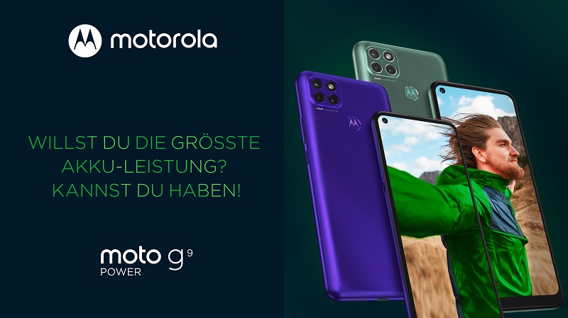 Motorola anuncia o Moto G 5G e Moto G9 Power com bateria e ecrã enormes