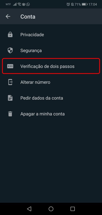 Imagem WhatsApp com segurança