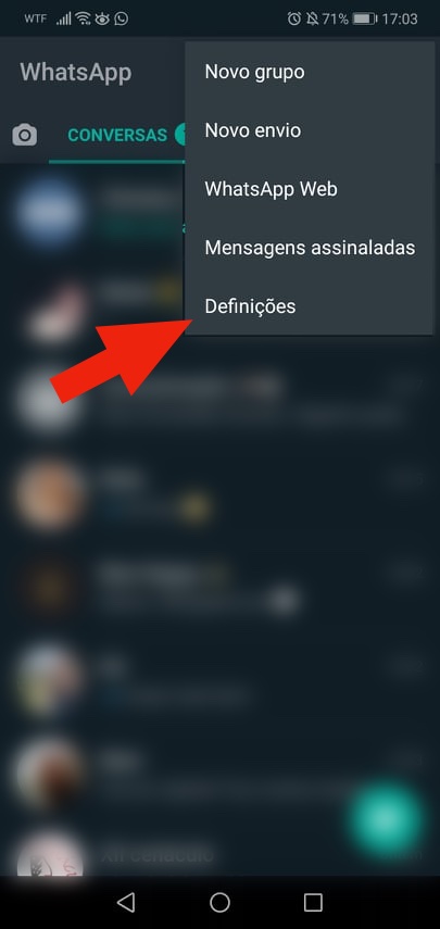Imagem WhatsApp com segurança