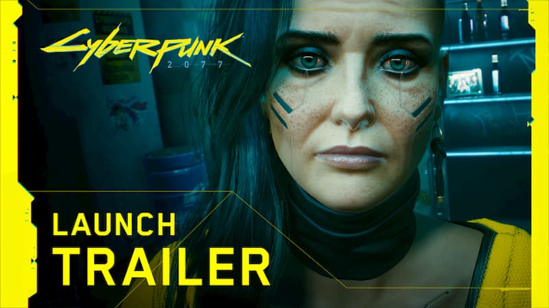 Revelado o trailer de lançamento de Cyberpunk 2077