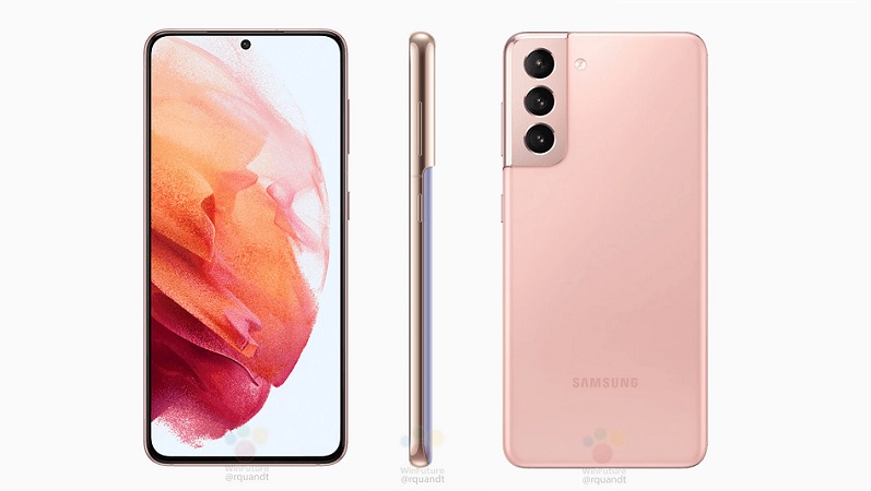 Galaxy S21: leak revela renderizações oficiais com todos os ângulos e cores