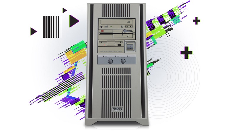 Empresa cria PC gaming retro que tem até drive falso para disquete
