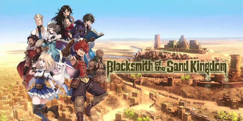 Blacksmith of the Sand Kingdom, um RPG dos tempos medievais