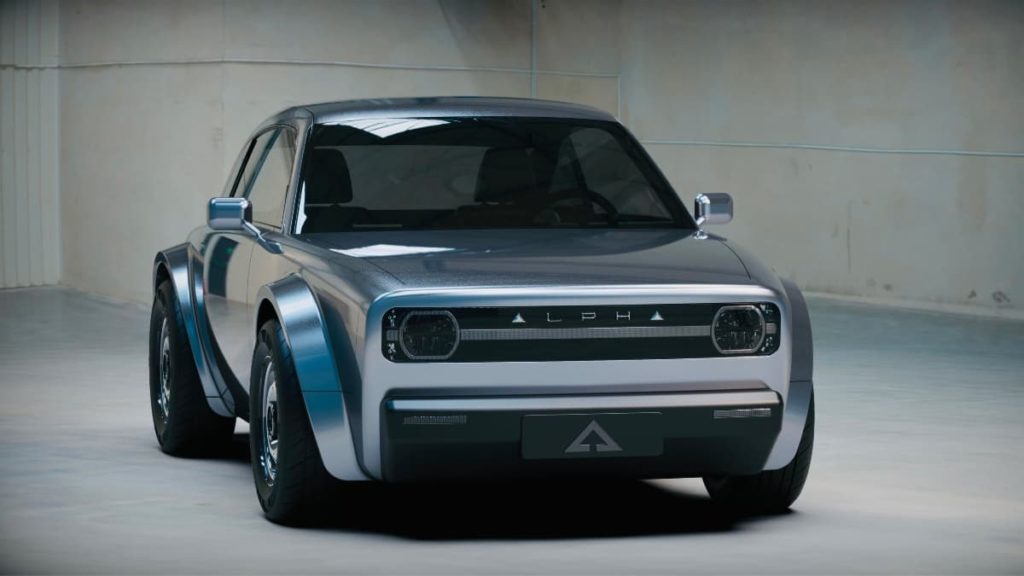 Alpha Ace: o lindíssimo carro elétrico coupé de inspiração retro