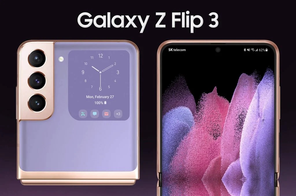 Renderização mostra conceito interessante para o próximo Galaxy Z Flip 3