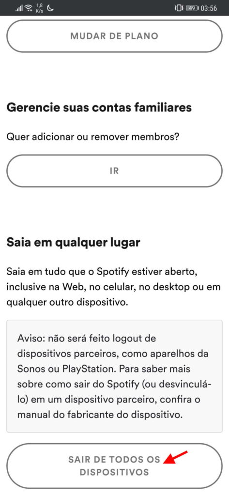 Spotify conta segurança password medidas