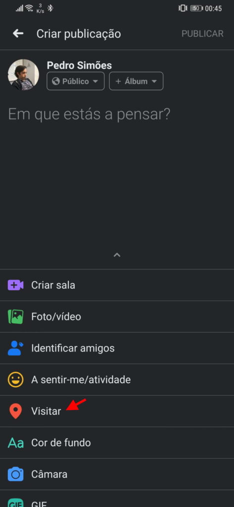 Facebook contactos localização enganar locais